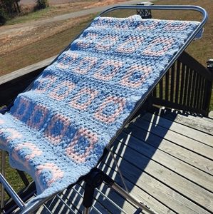 Granny Square Unisex Baby Blanket